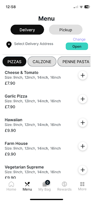 Peppinos Pizza Ammanford Screenshot 1
