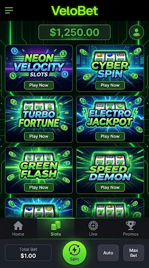 Velobet Screenshot 3