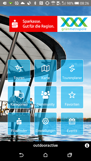 Tourenplaner Grünmetropole Screenshot 0