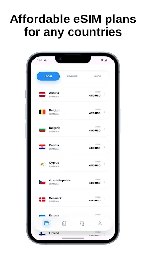 eSIMcalls Screenshot 1