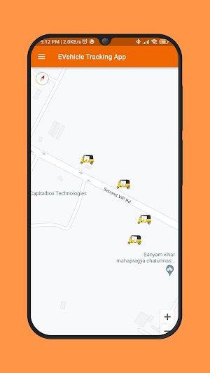 EVehicle - Tracking App Screenshot 3