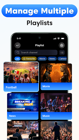 IPTV Player - Smart Live TV Screenshot 3
