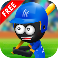 Stickman Baseball Home Run