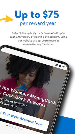 Walmart MoneyCard Screenshot 1