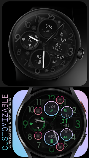 Dream 148 Analog watch face Screenshot 3