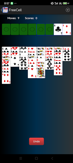 FreeCell — No luck Pure skill Screenshot 3