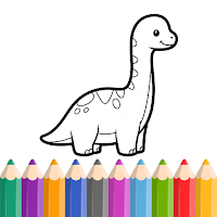 Dino Coloring Game & Painting
