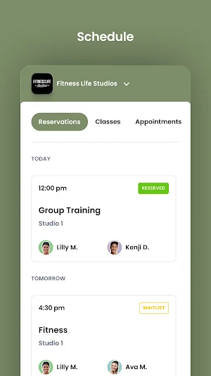 Fitness Life Studios Screenshot 2