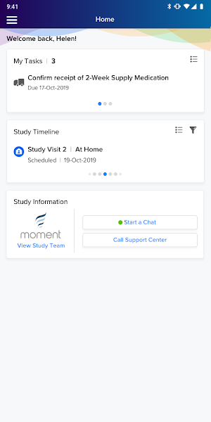 IQVIA Study Hub Screenshot 1