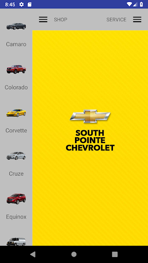 South Pointe Chevrolet Screenshot 0