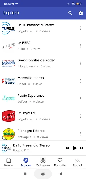 Colombia Radio : Online FM Screenshot 2