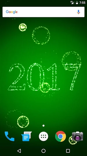 New Year Fireworks Live Wallpaper 2020 Screenshot 1