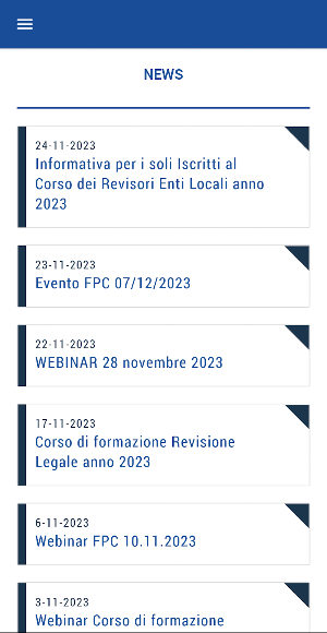 Ordine Commercialisti BN Screenshot 1