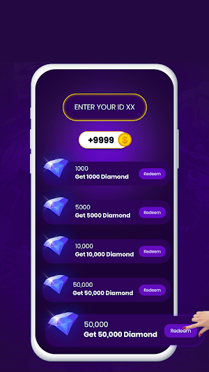 Get Daily Diamonds: FF Tool Screenshot 1