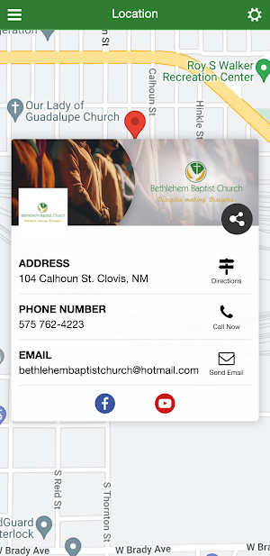 Betlehem Baptist Church Screenshot 3
