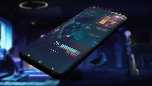 Cyberpunk KWGT Widget Screenshot 2