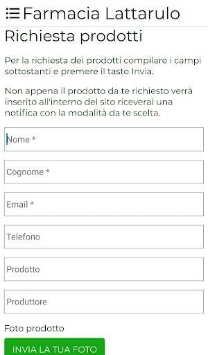 Farmacia Lattarulo Screenshot 1