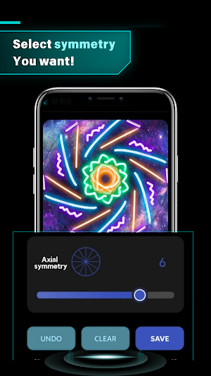 AR Finger Spinner: Glow Art&3D Screenshot 2