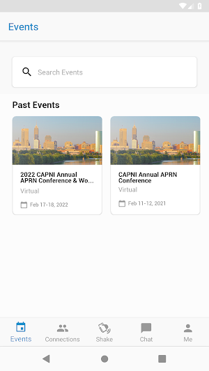 CAPNI Annual Conference Screenshot 1