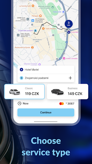 CABCO: Taxi App in Znojmo Screenshot 2