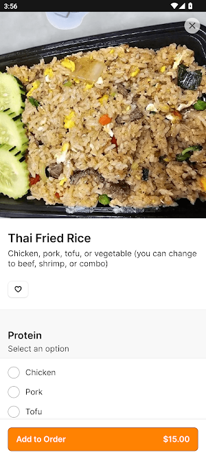 Ninethai Kitchen Screenshot 2