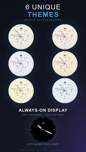 Botanic Calm Watch Face Screenshot 2