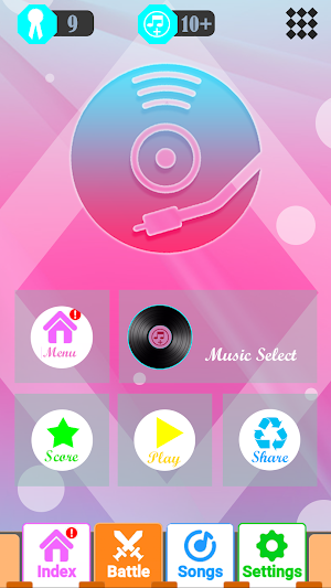 Betty Boop Piano Game Tiles Screenshot 3