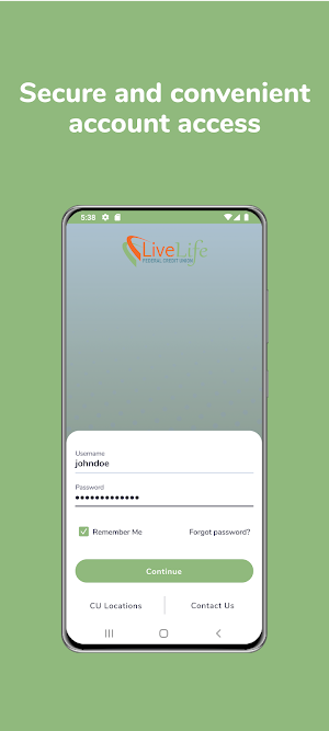 Live Life Federal Credit Union Screenshot 3