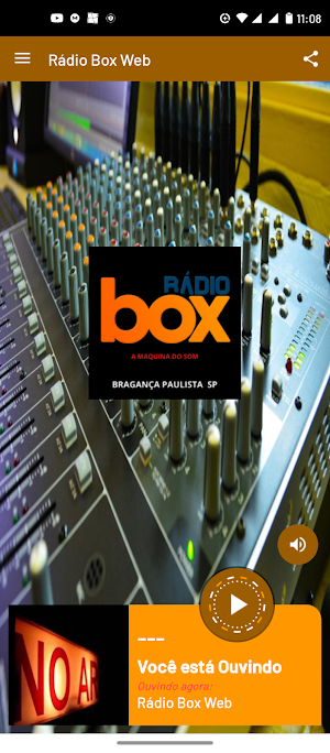 Rádio Box Web Screenshot 0
