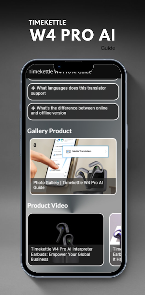 Timekettle W4 Pro AI Guide Screenshot 2