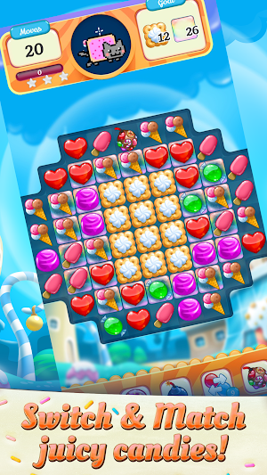 Nyan Cat: Candy Match Screenshot 0