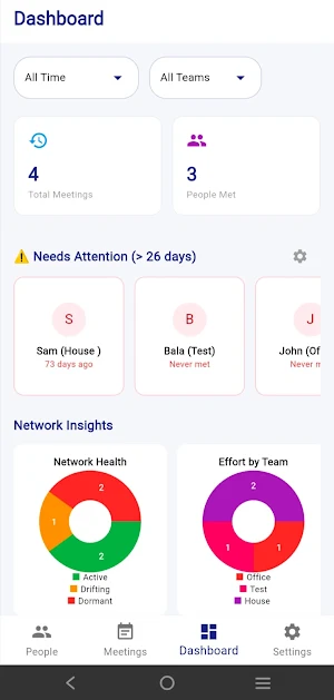 One On One Tracker Screenshot 3