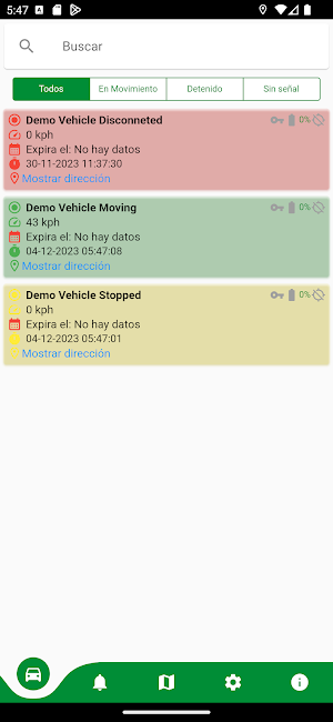 Ceragric Databas GPS Screenshot 1