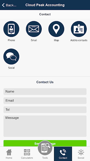 Cloud Peak Accounting Screenshot 3