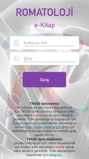 Romatoloji e-Kitap Screenshot 0