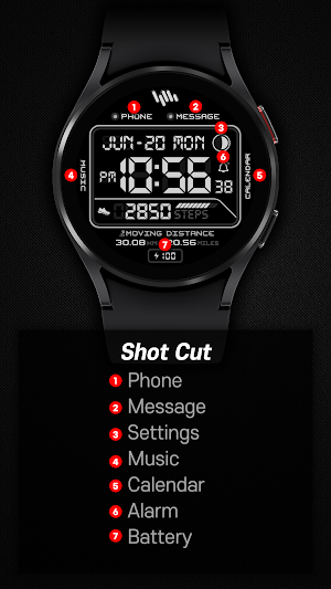 SamWatch Digital Shu 3 B Screenshot 2