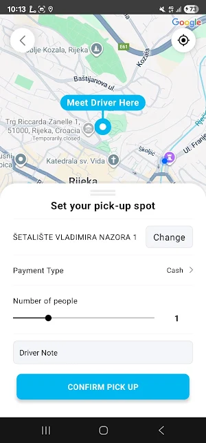 Taxi Fiume Screenshot 3