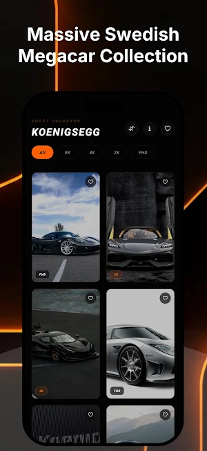 Koenigsegg Cars Wallpapers 4K Screenshot 1