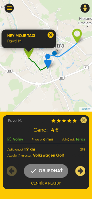 Hey Moje Taxi Screenshot 3