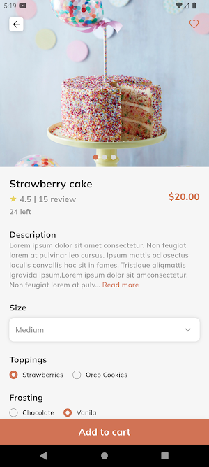 Ma Bakery: Shop Fresh Treats Screenshot 1