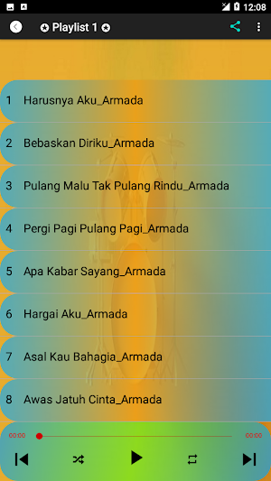 Lagu  Band Armada Mp3 Offline Screenshot 0