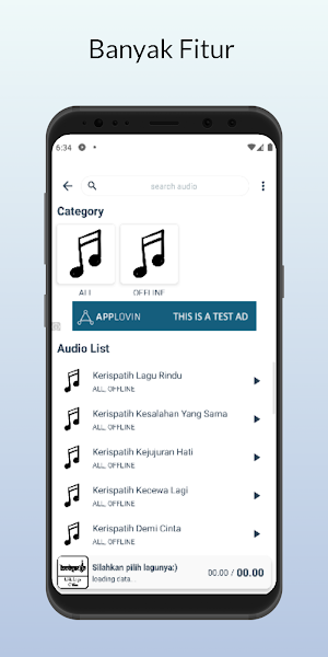 Lirik Lagu Kerispatih Offline Screenshot 2