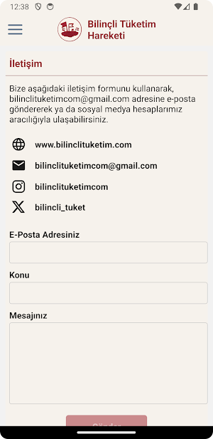 Bilinçli Tüketim Hareketi Screenshot 3