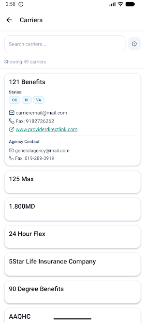 NextAgency Agency Management Screenshot 1