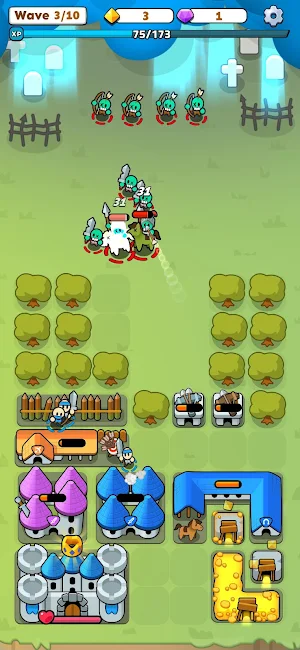 Fortress Merge: Puzzle Defense Screenshot 3