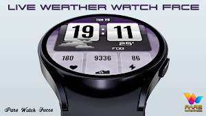 Live Weather Watch Face Screenshot 3
