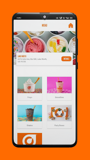 Orange Leaf Frozen Yogurt Screenshot 3