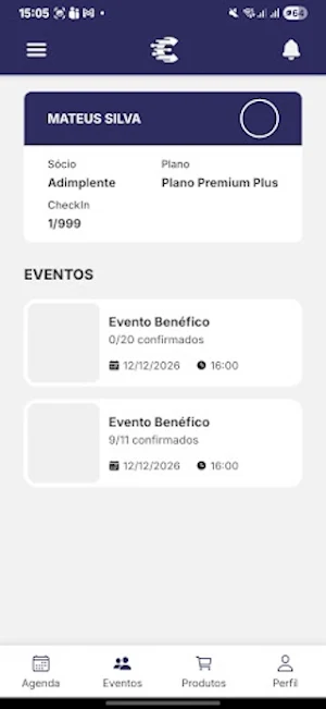 Conecta Sócio - Futebol Screenshot 2