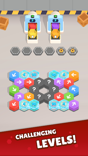 Hexa Factory! Screenshot 1