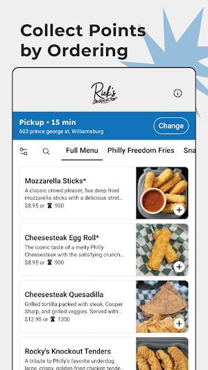 Rick's Cheesesteak Shop Screenshot 1